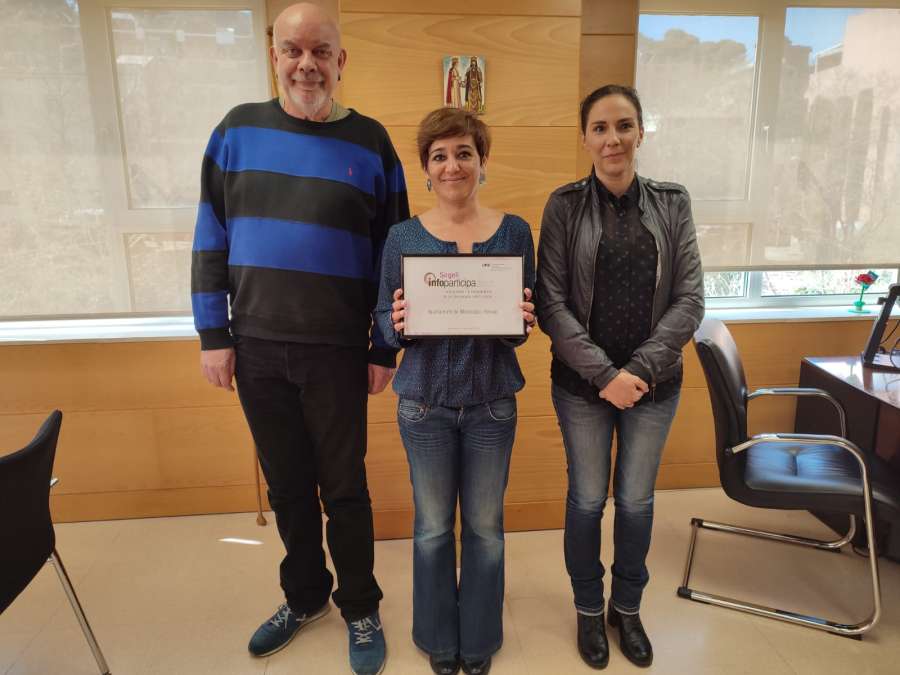 L’Ajuntament torna a rebre el Segell Infoparticipa i, per primer cop, amb un 100% de transparència