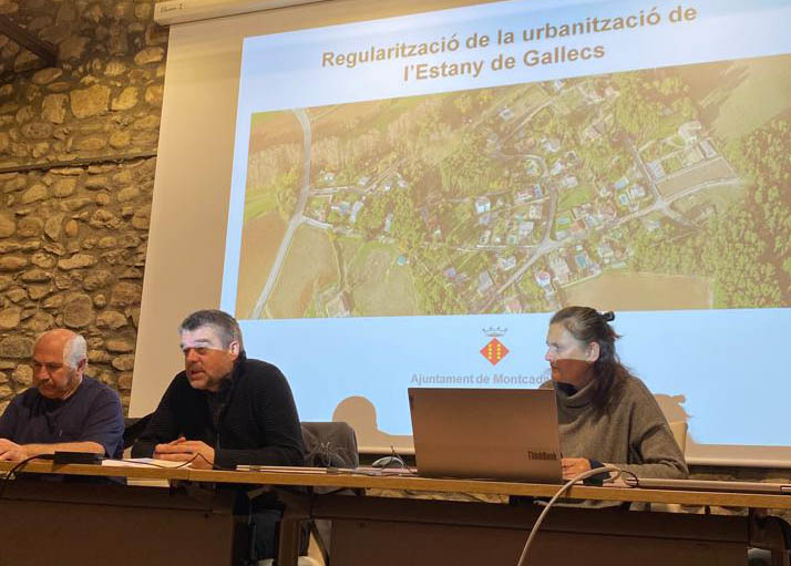 Les obres d’urbanització de l’Estany de Gallecs es troben al 60% d’execució