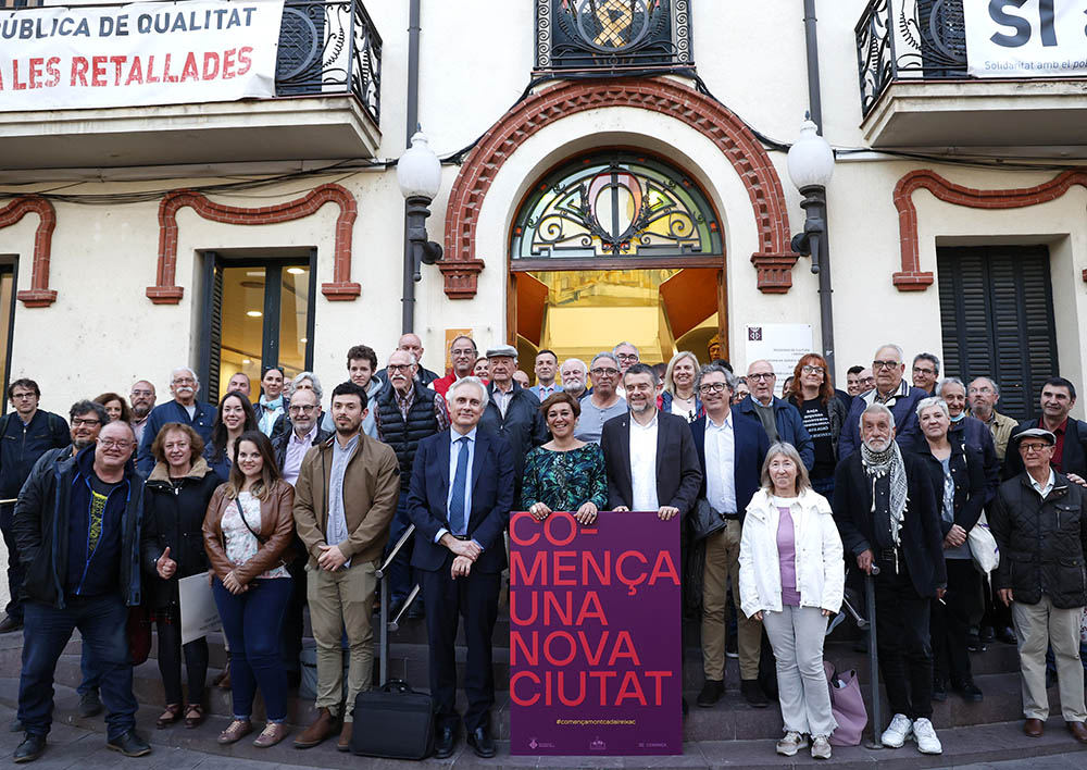 ‘Comença’, campanya municipal per mostrar la nova etapa de Montcada i Reixac amb les vies de l’R2 soterrades