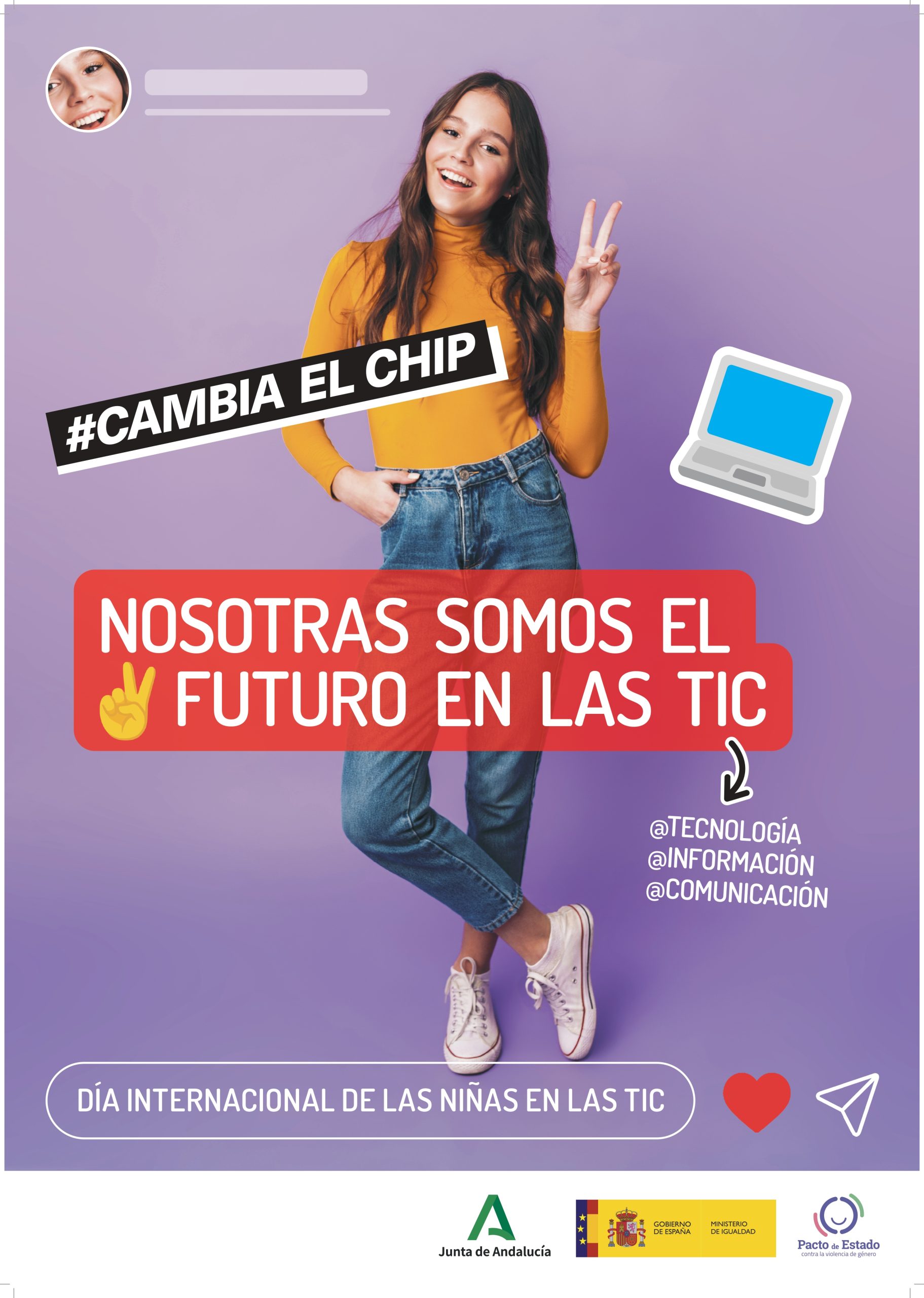 Campaña por el Día Internacional de las niñas en las TIC “NOSOTRAS SOMOS EL FUTURO EN LAS TIC”
