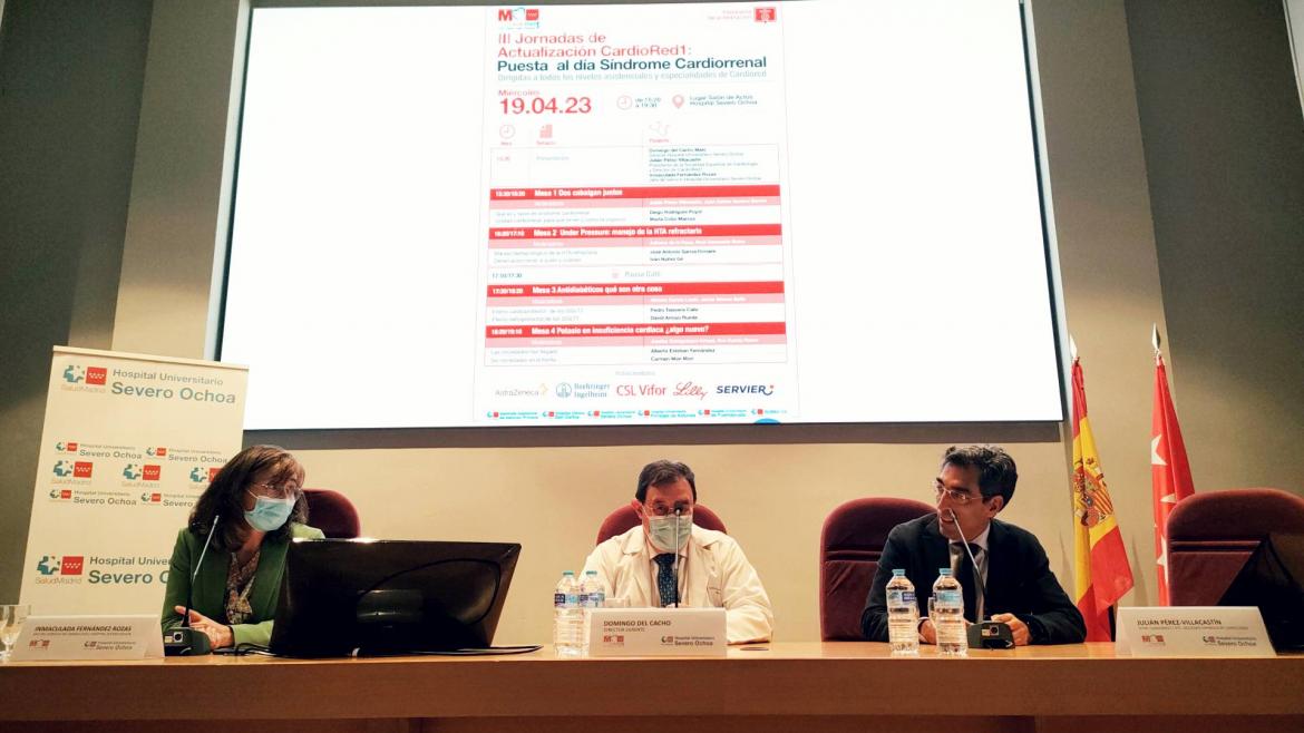 El Hospital Severo Ochoa y CardioRed1 exponen los últimos avances en diagnóstico y tratamiento del Síndrome Cardiorrenal