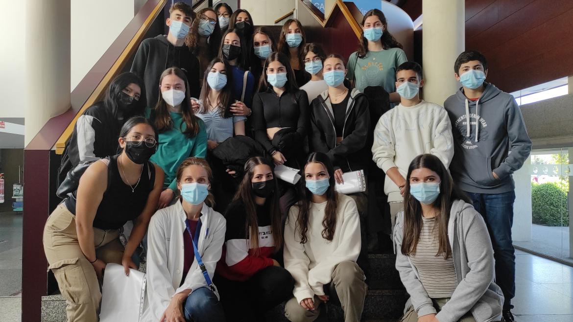 El Hospital Universitario de Fuenlabrada retoma el Programa 4º ESO+ Empresa