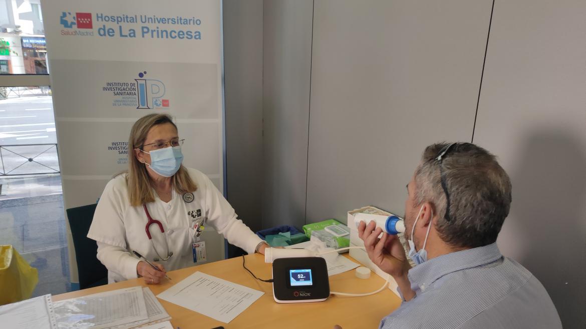 El Hospital de La Princesa celebra el Día Mundial del Asma traduciendo la inflamación de las vías respiratorias en imagen y sonido