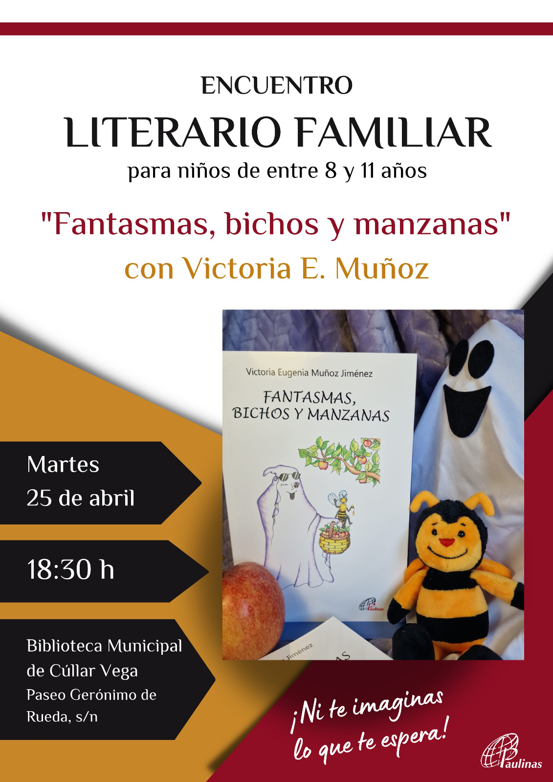 Encuentro Literario Familiar para niños de entre 8 y 11 años