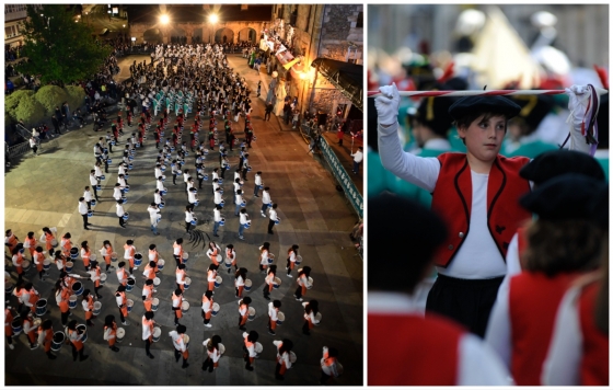Ensayos generales de las tamborradas