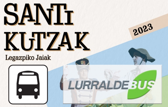 Fiestas de Legazpi: Servicio nocturno de autobús