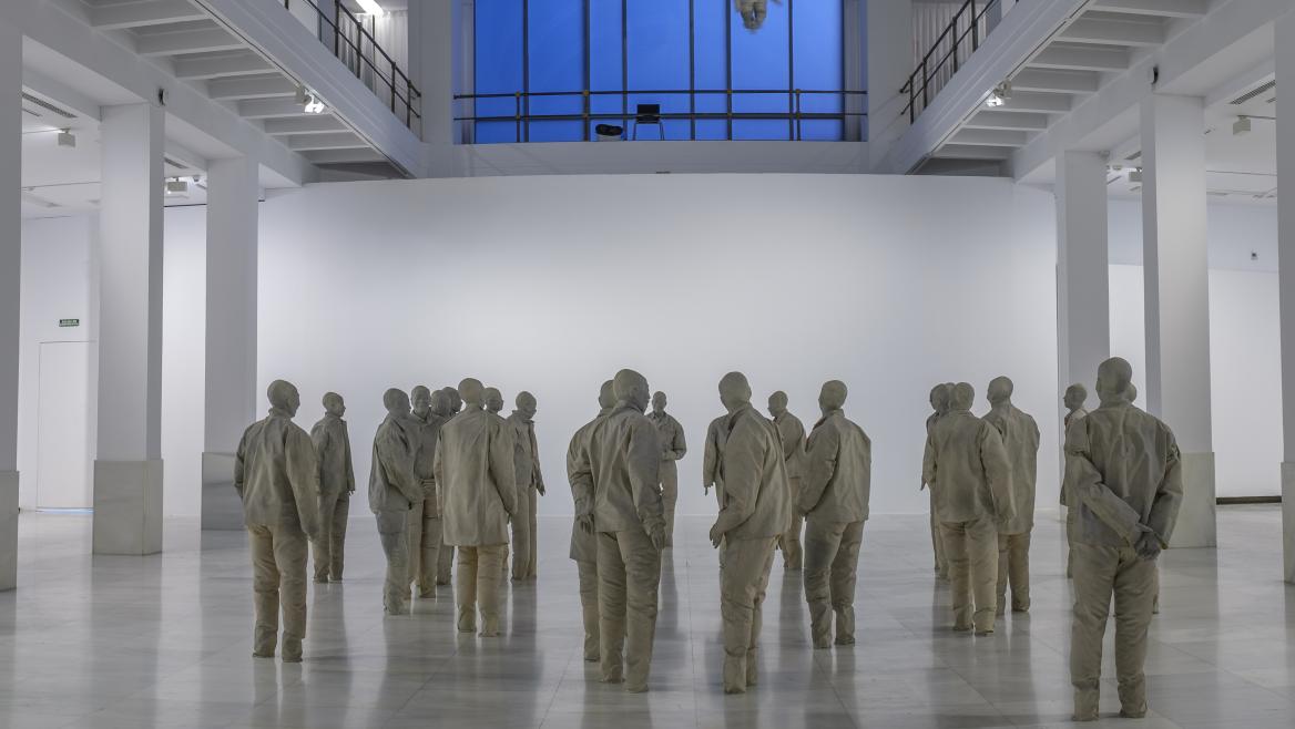 La Comunidad de Madrid prorroga la exposición dedicada al escultor Juan Muñoz, tras haber recibido ya 50.000 visitantes