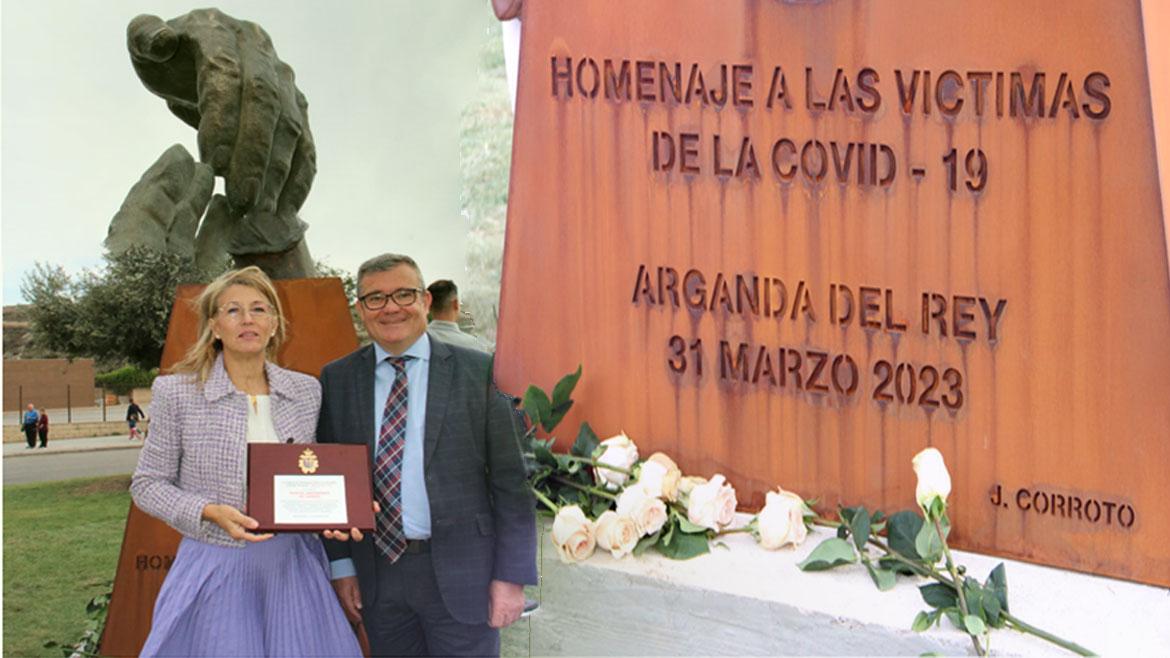 Los profesionales del Hospital Universitario del Sureste, distinguidos con la Medalla de la Ciudad de Arganda