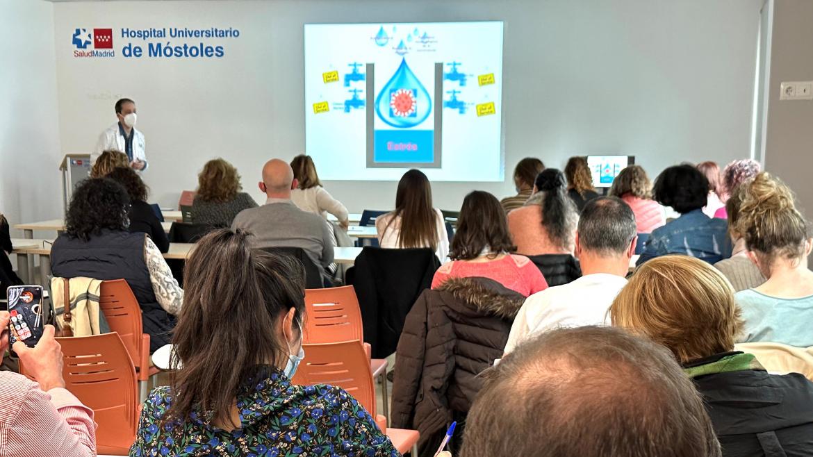 Más de 40 profesores de institutos asisten a un Taller de Gestión de Emociones organizado por el Hospital de Móstoles