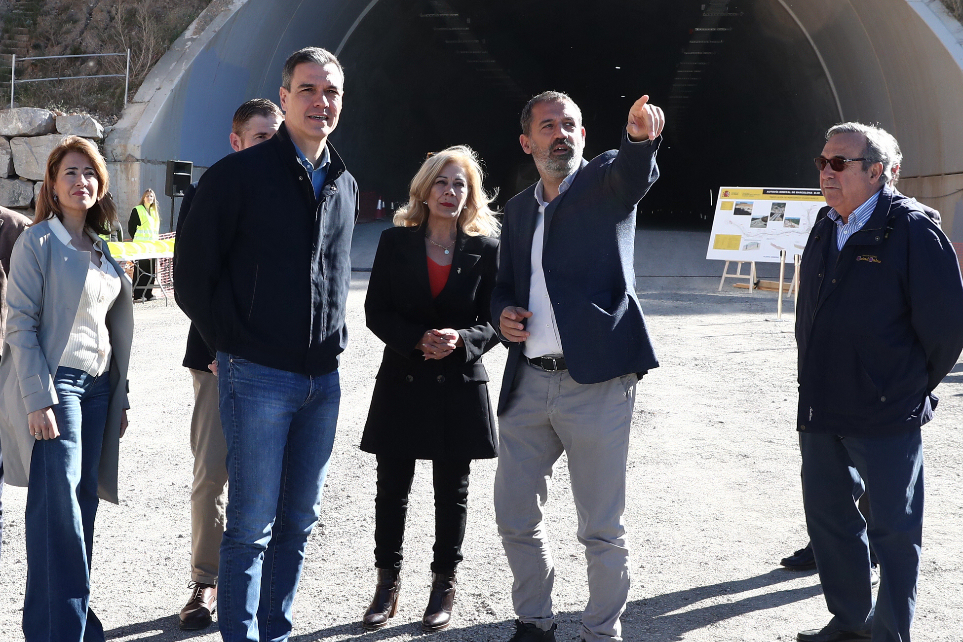 Pedro Sánchez subraya el papel fundamental que tendrá la B-40 en la movilidad del área metropolitana de Barcelona