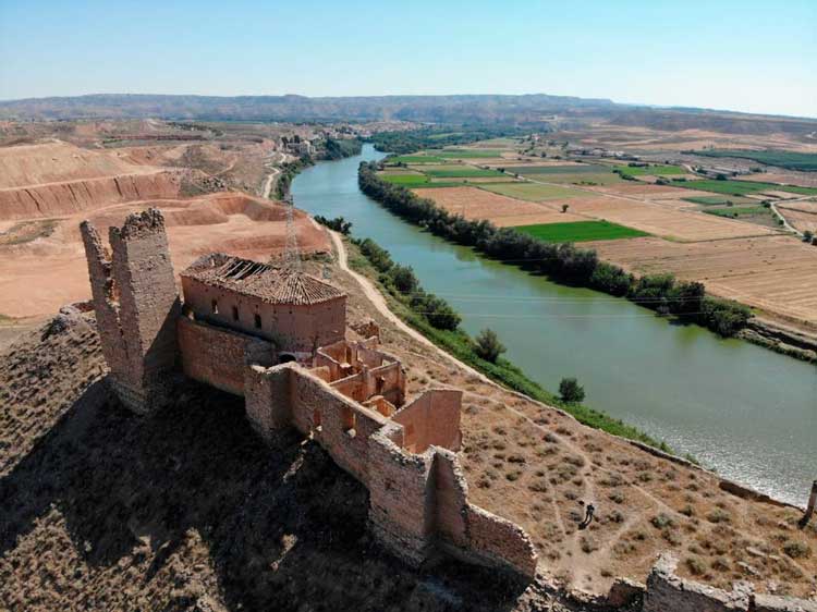 Sástago comenzará la rehabilitación del Castillo de la Palma