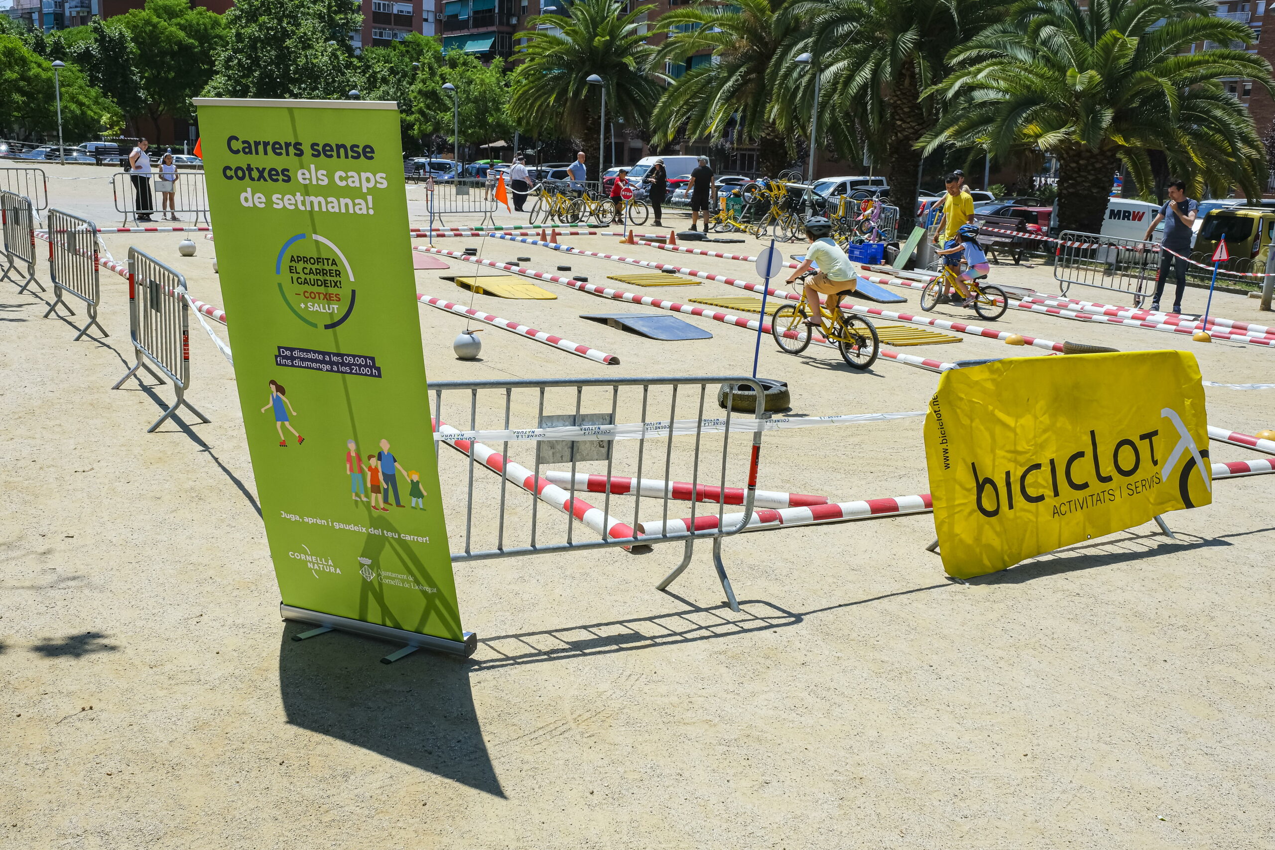 Talleres de circo y medioambientales los domingos en las calles sin coches