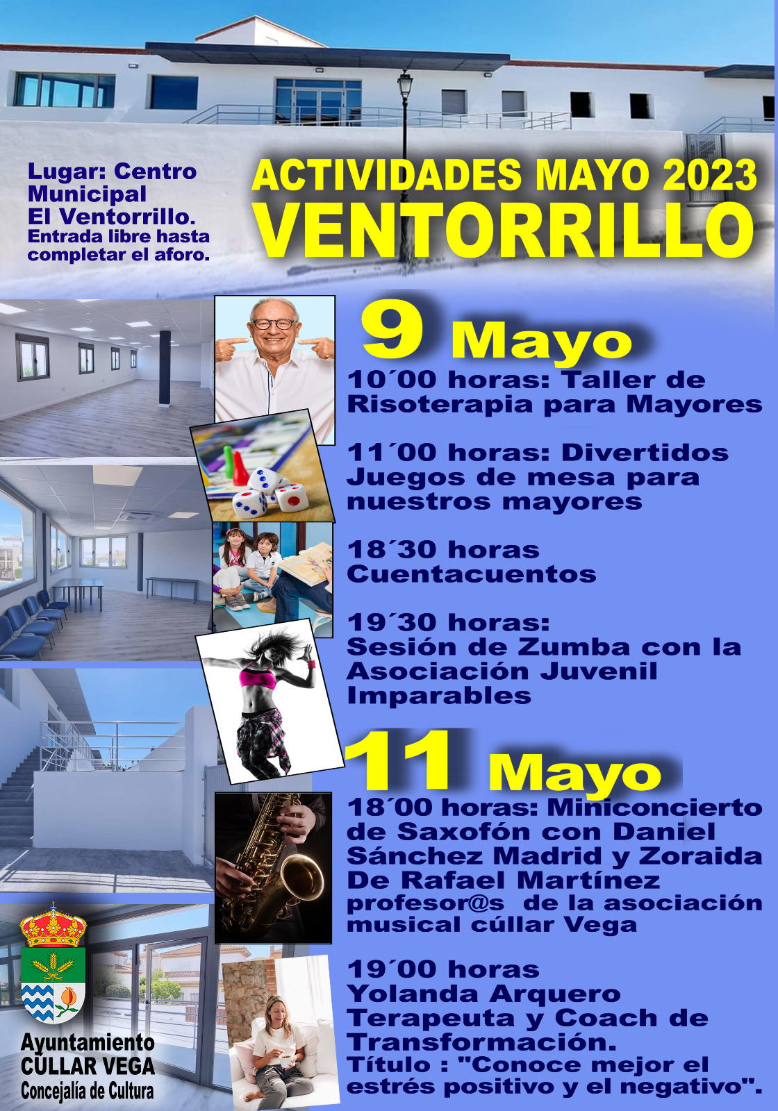 Actividades en El Ventorrillo para mayo de 2023