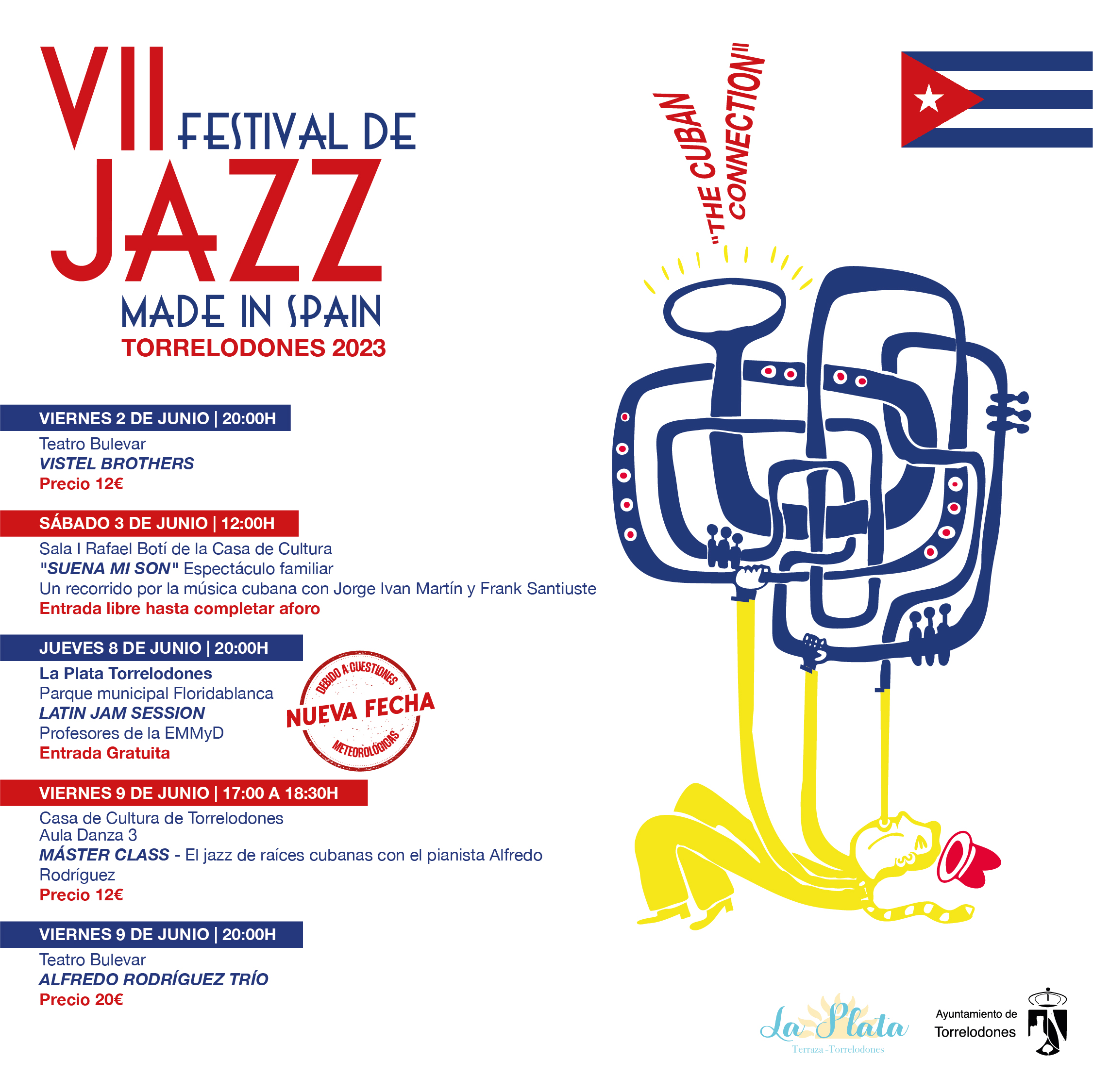 Aplazado la Jam Session del día 1 de junio al 8 de junio