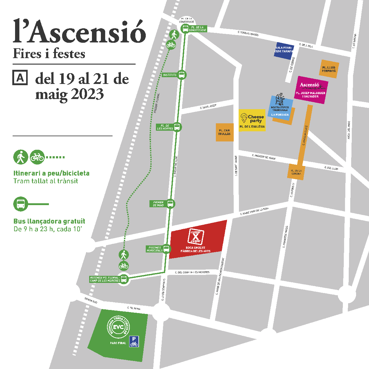 Arriba l’Ascensió 2023, amb una agenda firal i festiva per a tots els públics