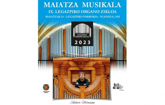 Ciclo de música de órgano en la parroquia de Legazpi
