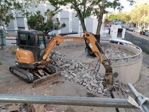 Comencen les obres entorn del Pavelló Nou