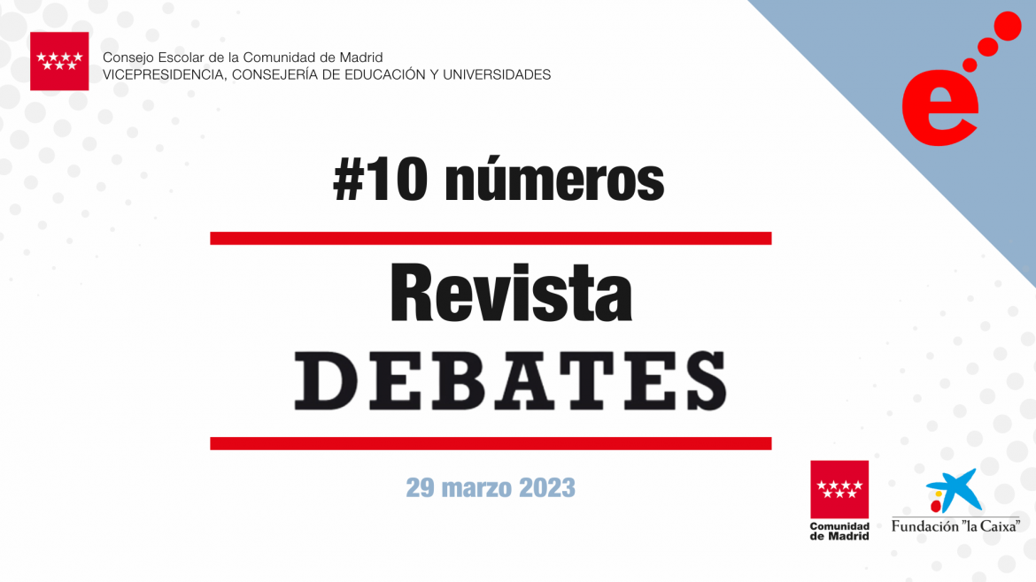 El Consejo Escolar de la Comunidad de Madrid celebra los 10 números de la revista “Debates”