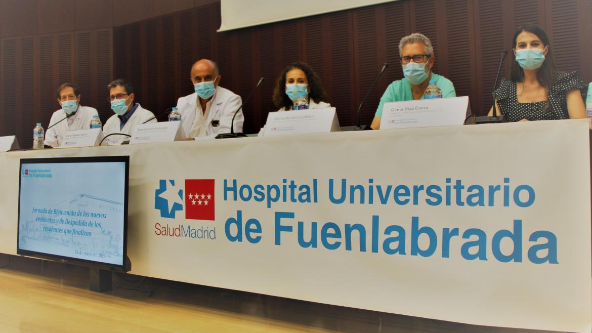 El Hospital Universitario de Fuenlabrada da la bienvenida a 52 nuevos residentes