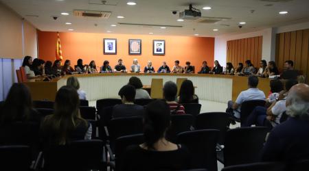 L’Arrel-Fòrum de les Adolescències fa balanç del curs en l’audiència amb l’alcaldessa