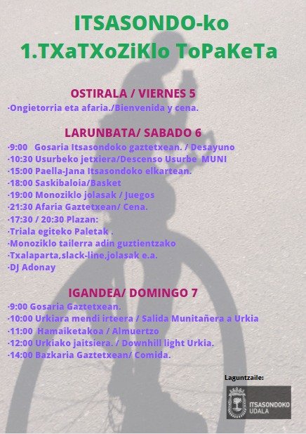 MONOZIKLO TOPAKETA
