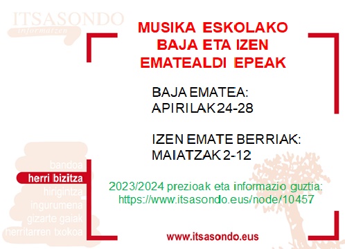 MUSIKA ESKOLA