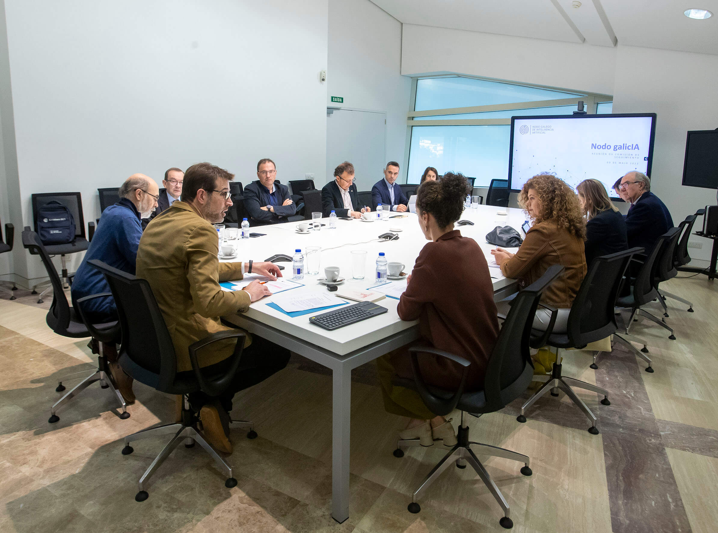 O nodo de intelixencia artificial crea áreas de traballo específicas para coordinar os recursos de Galicia nesta tecnoloxía