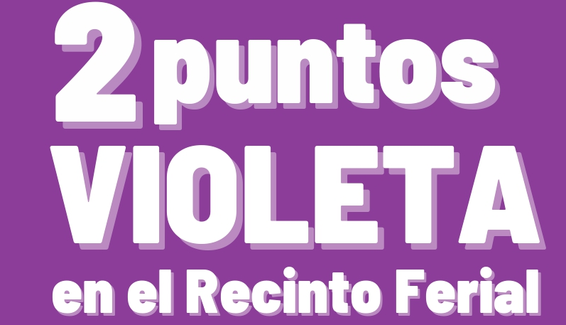 Puntos Violeta en las Fiestas Patronales 2023