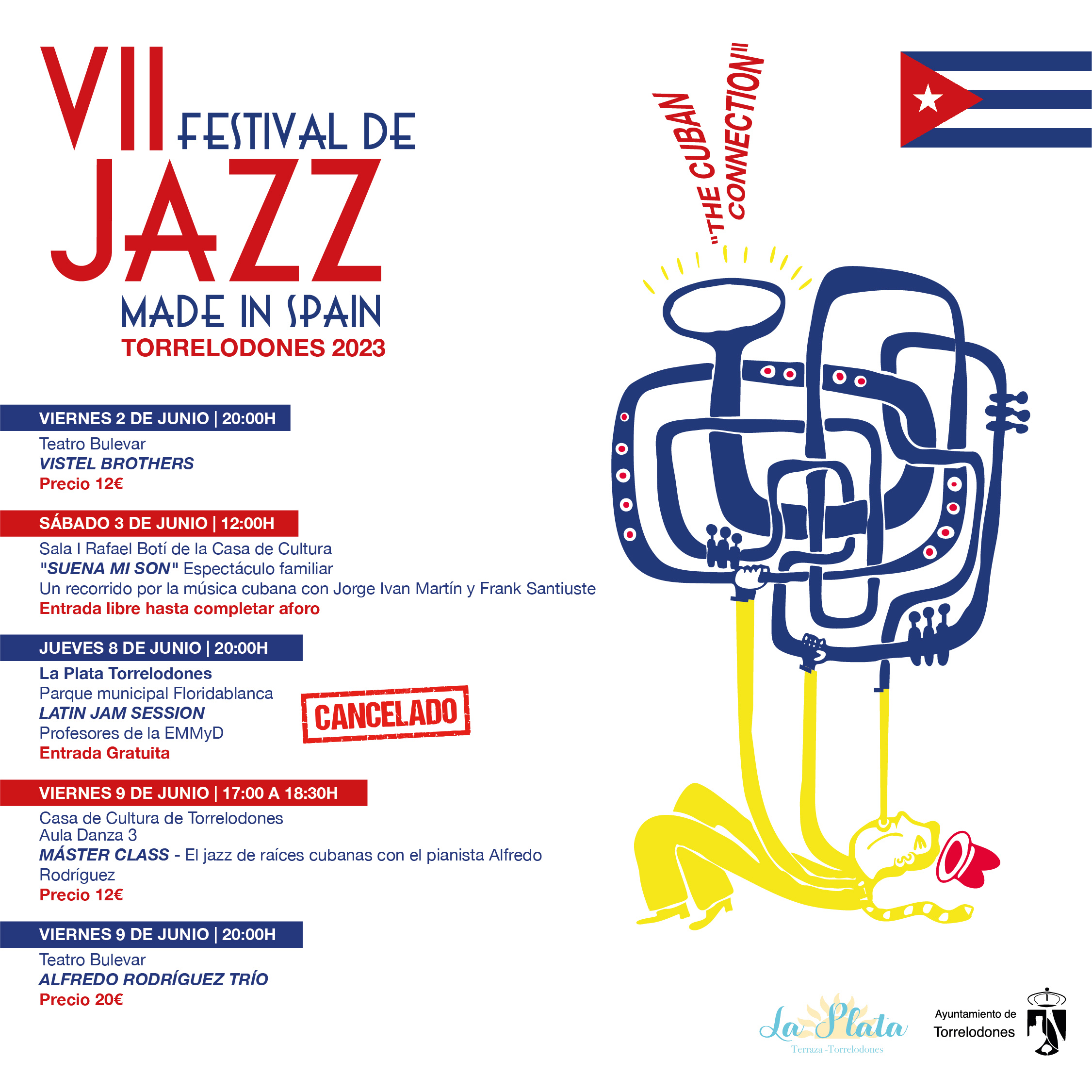 Cancelada definitivamente la Latin Jam Session