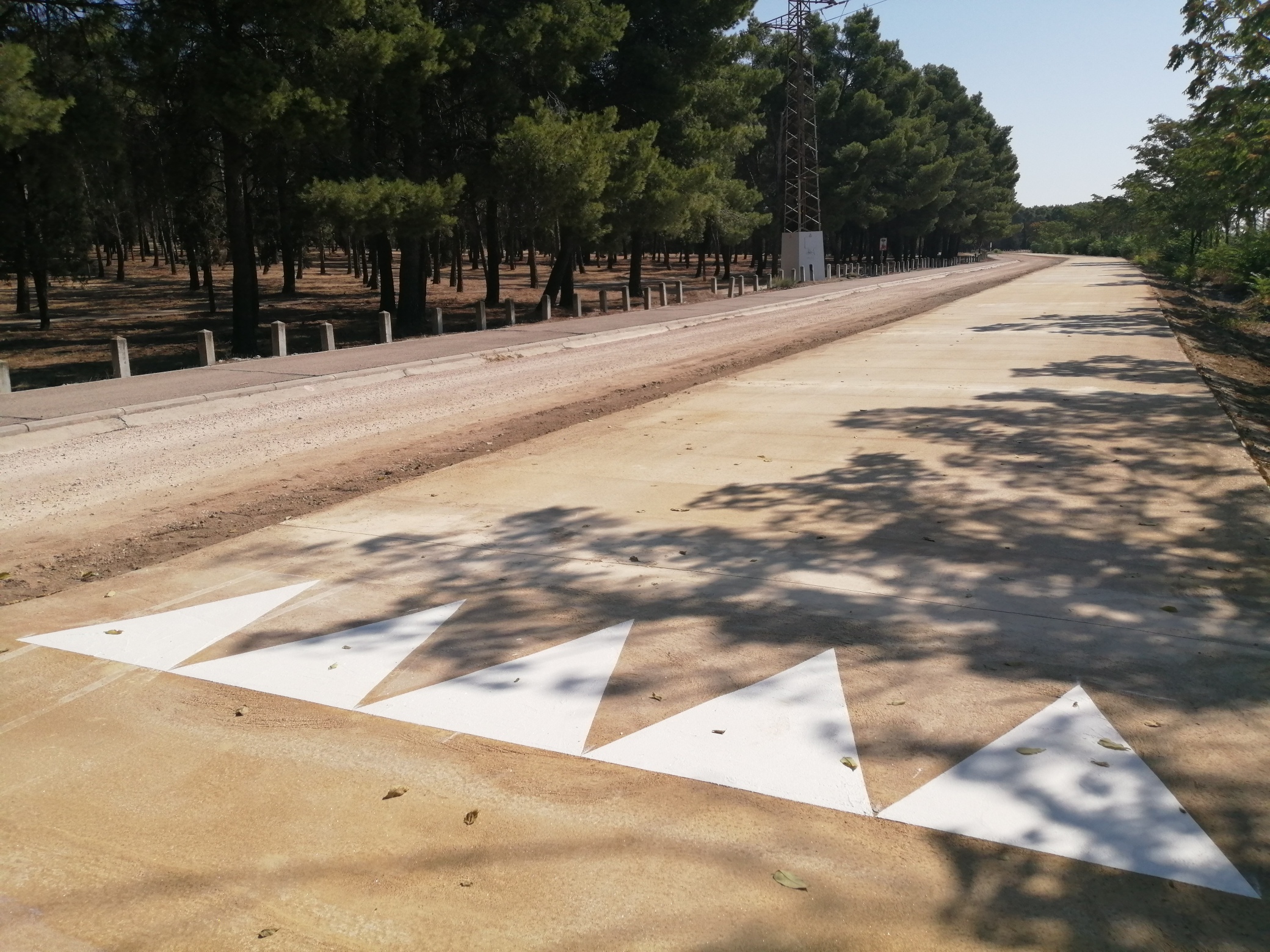 Comienzan los trabajos de reparación de la vía pecuaria entre Perales y el Cerro