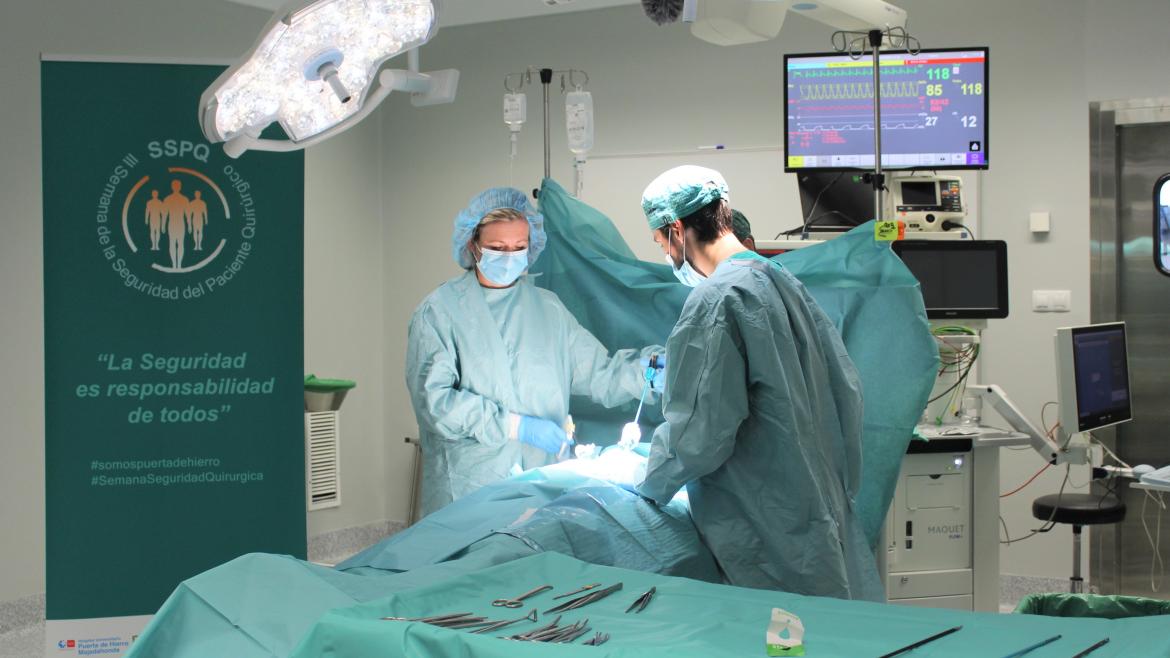 El Hospital Puerta de Hierro celebra la III Semana de la Seguridad del Paciente Quirúrgico bajo el lema “La seguridad es responsabilidad de todos”