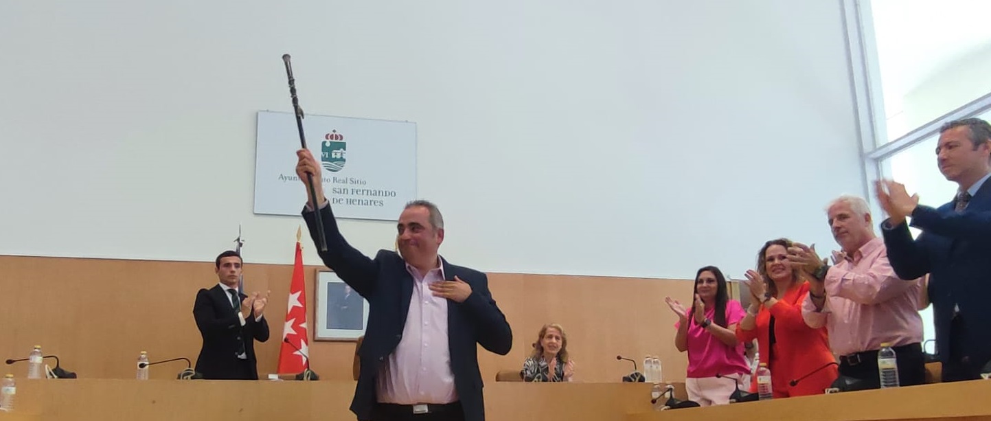 Fco. Javier Corpa Rubio es investido alcalde de San Fernando de Henares