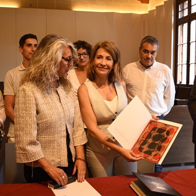 L&#039;alcaldessa Lourdes Borrell es reuneix amb la ministra Raquel Sánchez amb el soterrament, l&#039;habitatge i l&#039;agenda urbana com a prioritats