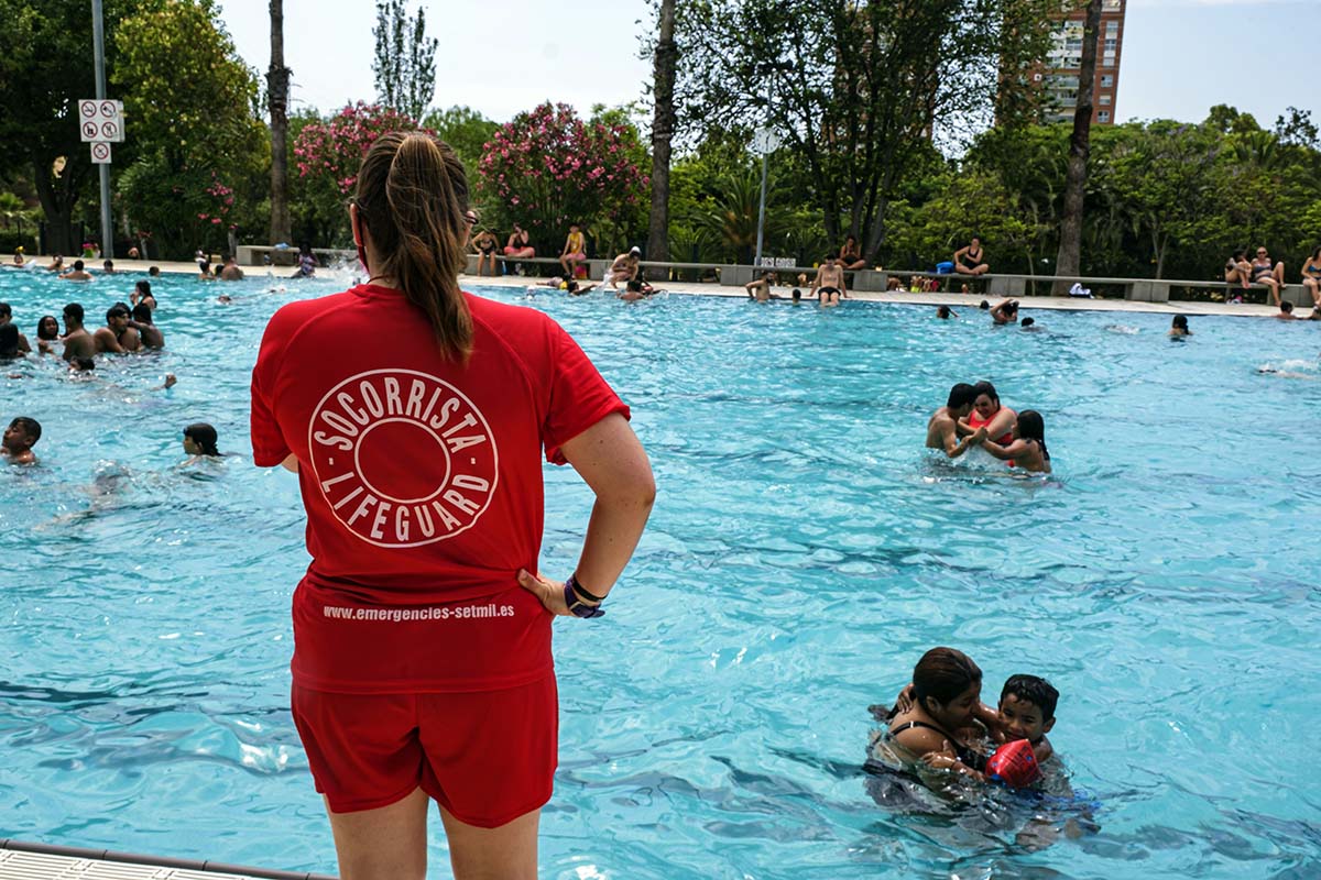 Las piscinas descubiertas del PELL y del Complex de Can Mercader abren el lunes 19 de junio