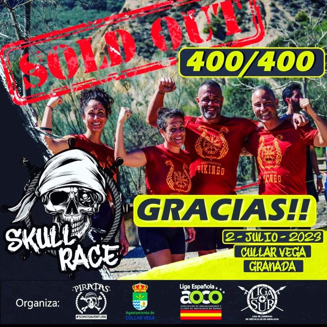 Más de 400 deportistas de toda España participarán en la carrera de obstáculos ‘Skull Race’ de Cúllar Vega