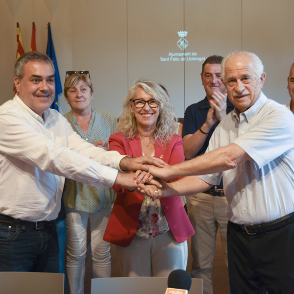 PSC, Tots Som Sant Feliu i Veïns per Sant Feliu formaran govern pel mandat 2023-2027, amb Lourdes Borrell com a alcaldessa