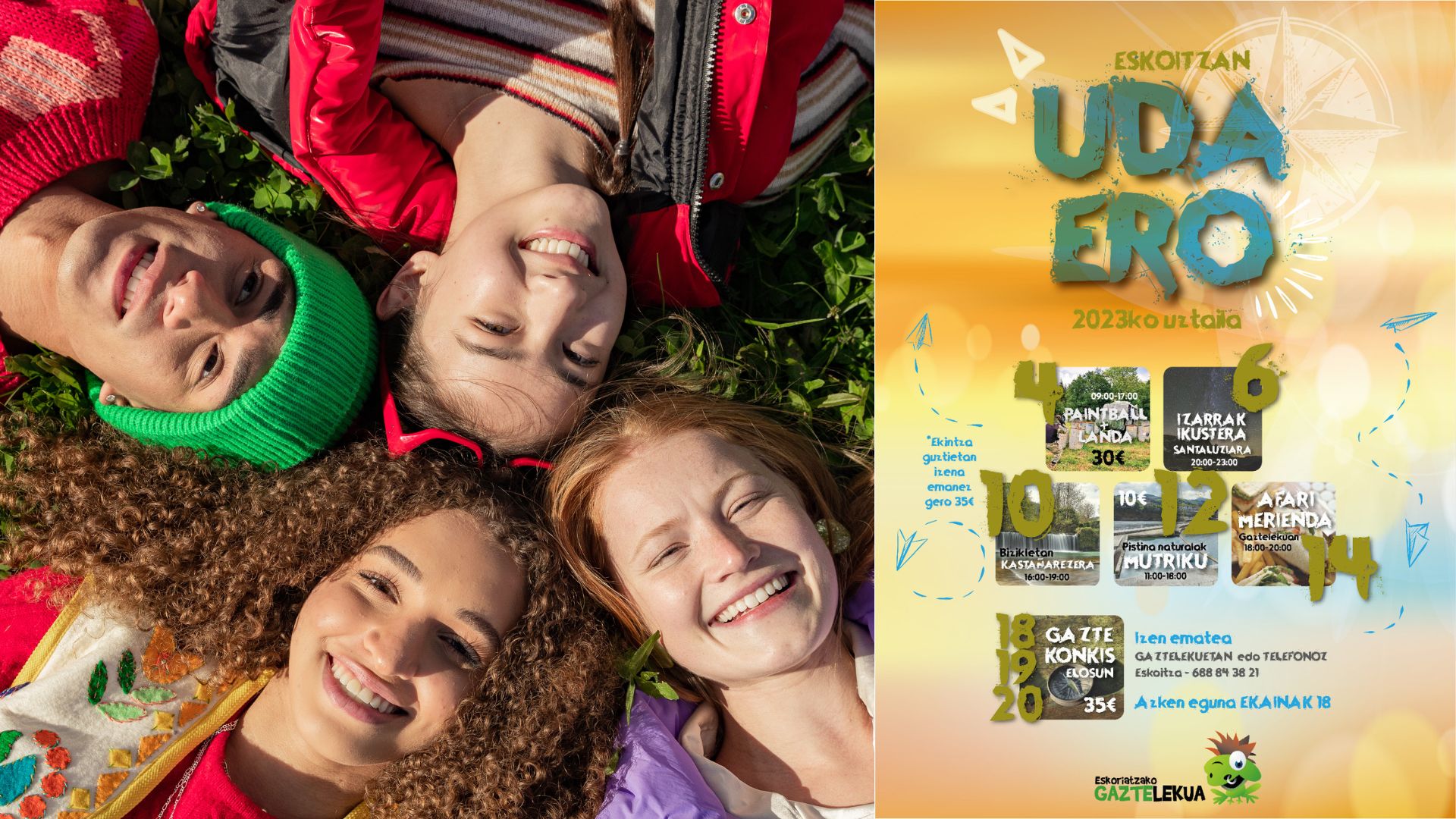 Zabalik da Udaero programarako izen ematea