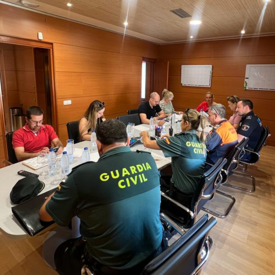 El Ayuntamiento de Torrelodones celebra la Junta Local de Seguridad.