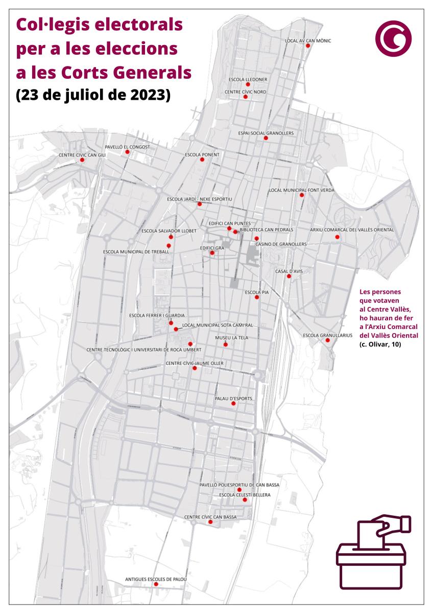 El diumenge 23 de juliol, eleccions a les Corts Generals