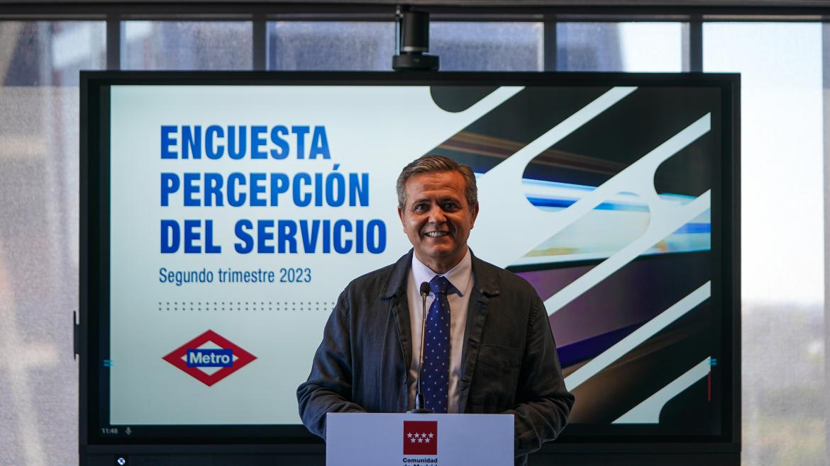 La Comunidad de Madrid logra en Metro la mejor nota histórica de sus usuarios con un notable alto