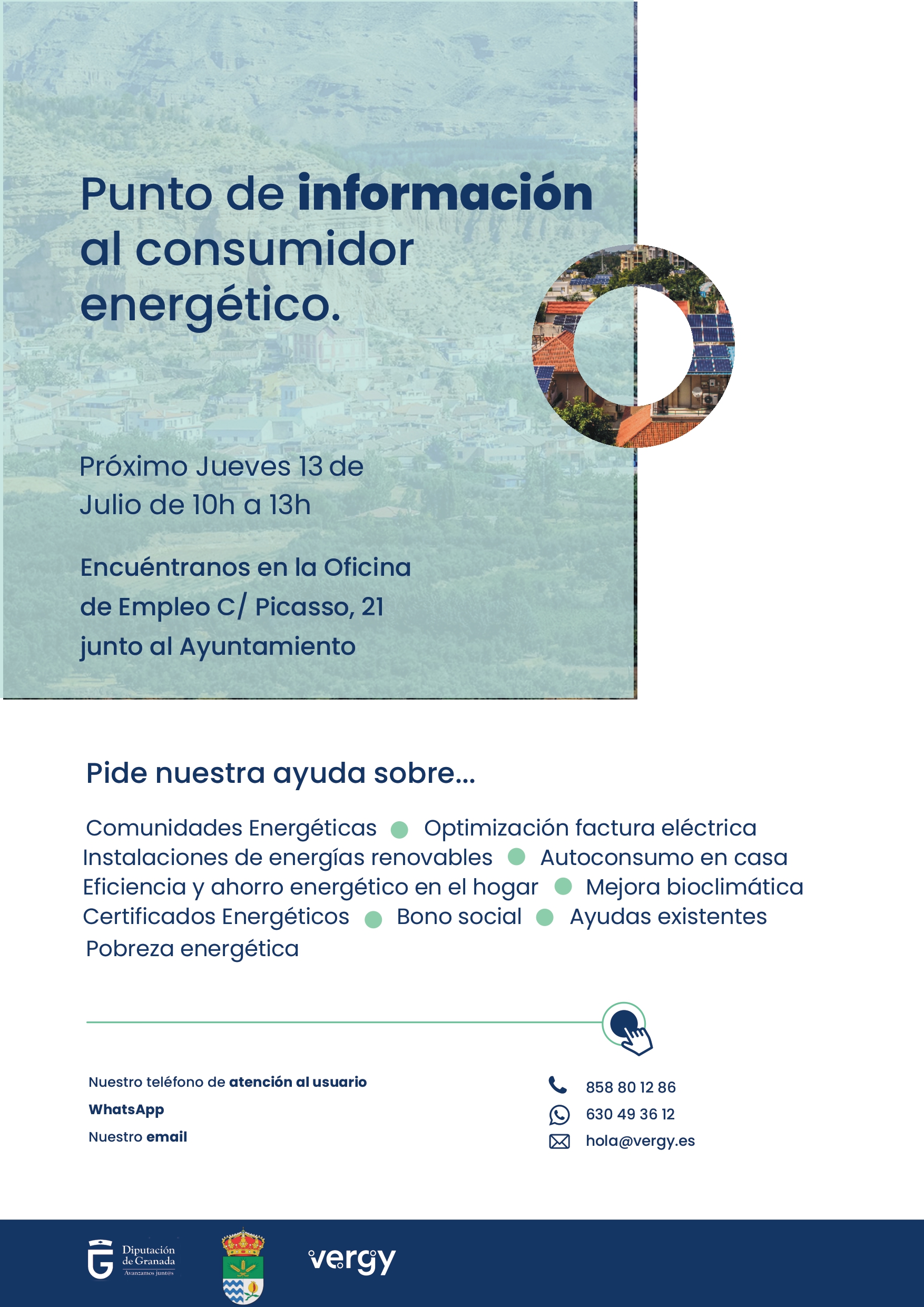 Punto de información al consumidor energético