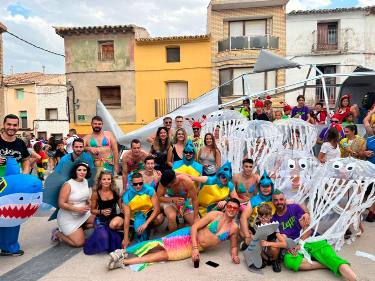 Calor y diversión en las fiestas más participativas