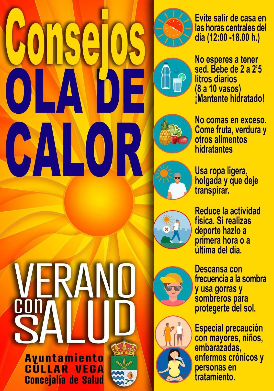 Consejos frente las olas de calor