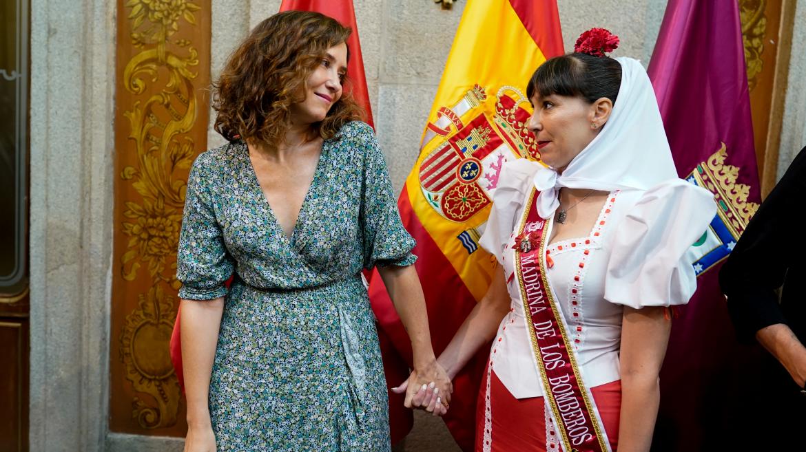 Díaz Ayuso participa en los actos conmemorativos en honor a la Virgen de la Paloma