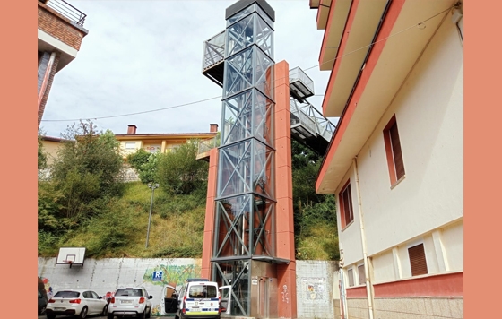 El ascensor de Latxartegi está averiado