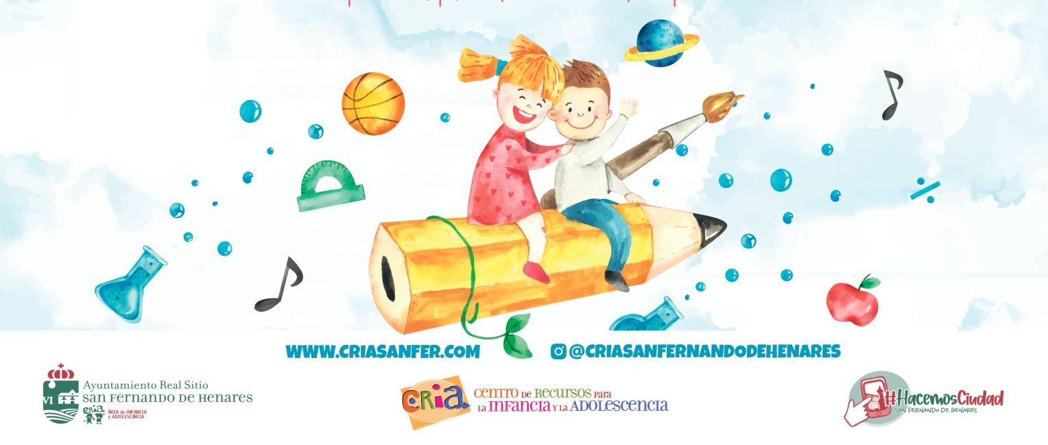Los Centros de Recursos de Infancia y Adolescencia (CRIA) darán inicio a la nueva temporada con propuestas para niños/as desde los 04 meses a 12 años