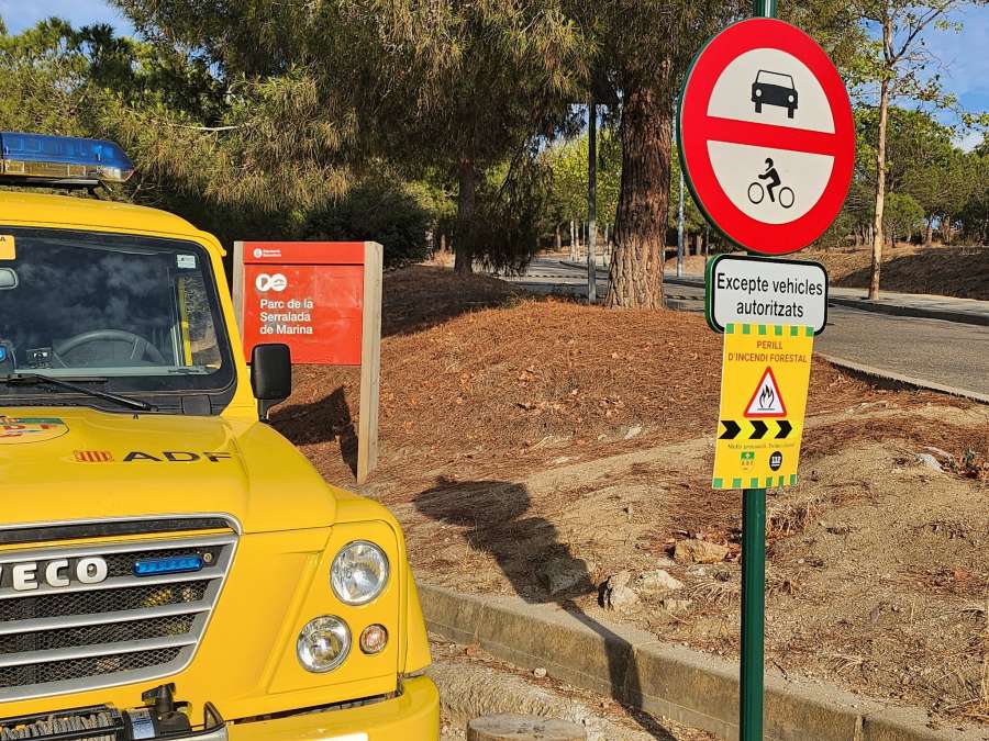 Montcada i Reixac entra al mapa de municipis amb un elevat risc d’incendi forestal