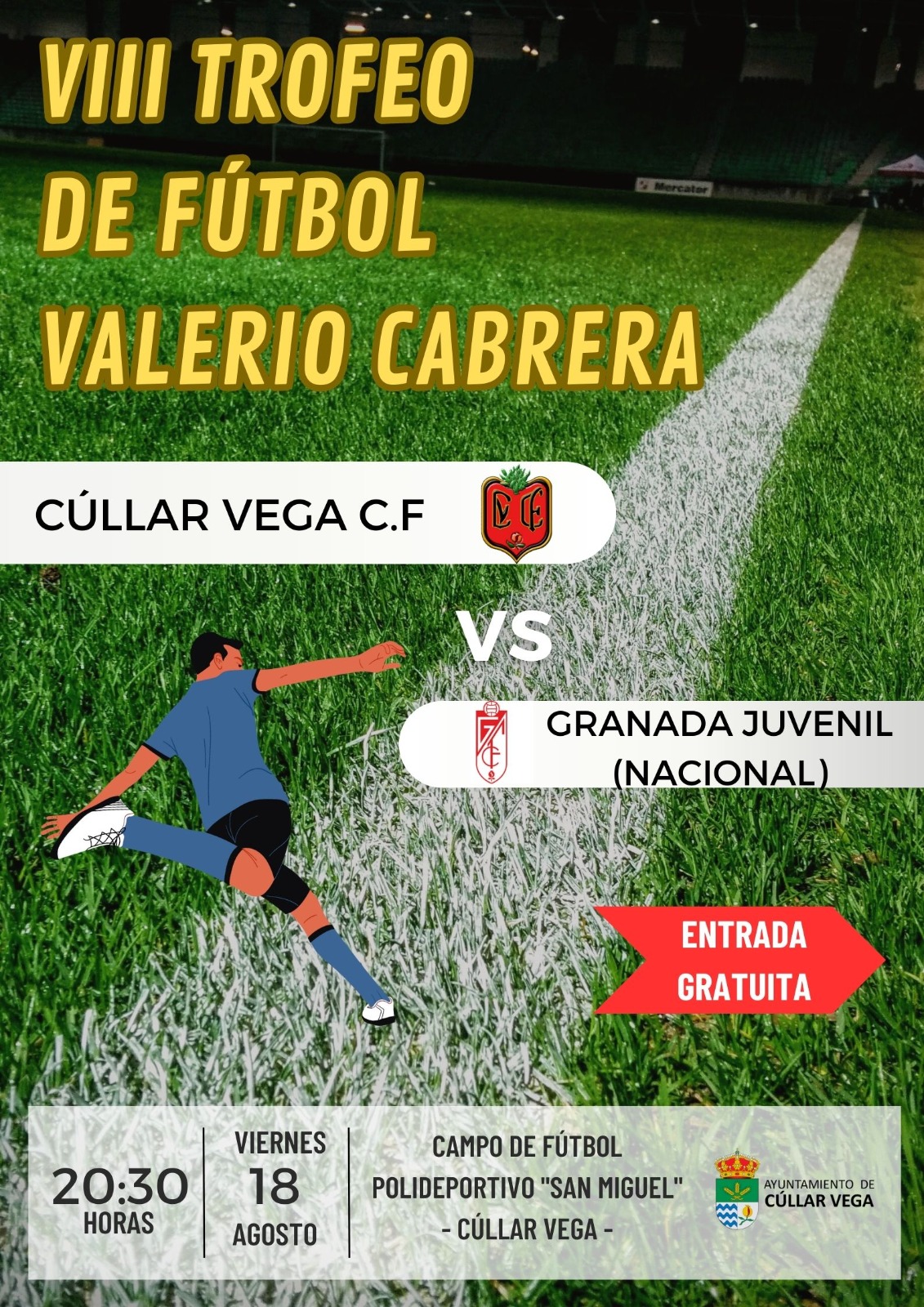 VIII EDICIÓN TROFEO DE FÚTBOL “VALERIO CABRERA”