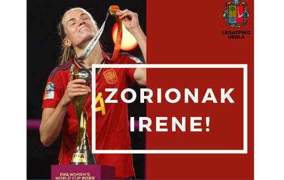 Zorionak Irene!
