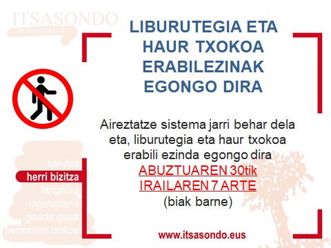 liburutegia eta haur txokoa